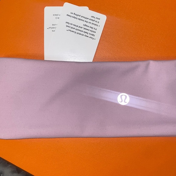 RARE PINK LULULEMON WUNDER TRAIN HEADBAND NWT main image 5